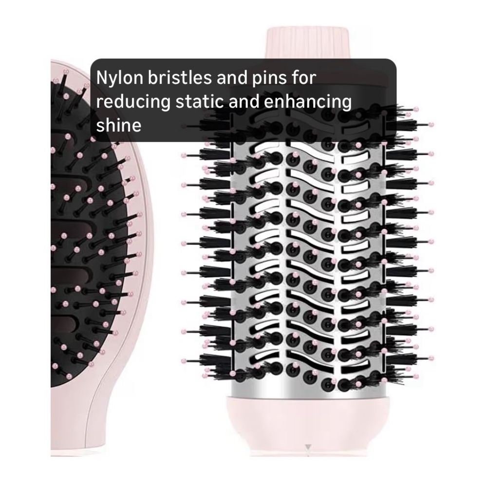 ✨ IG INGLAM 4-in-1 Blowout Hair Dryer Brush Set – Pink (New With Tags) ✨ - Picture 3 of 14
